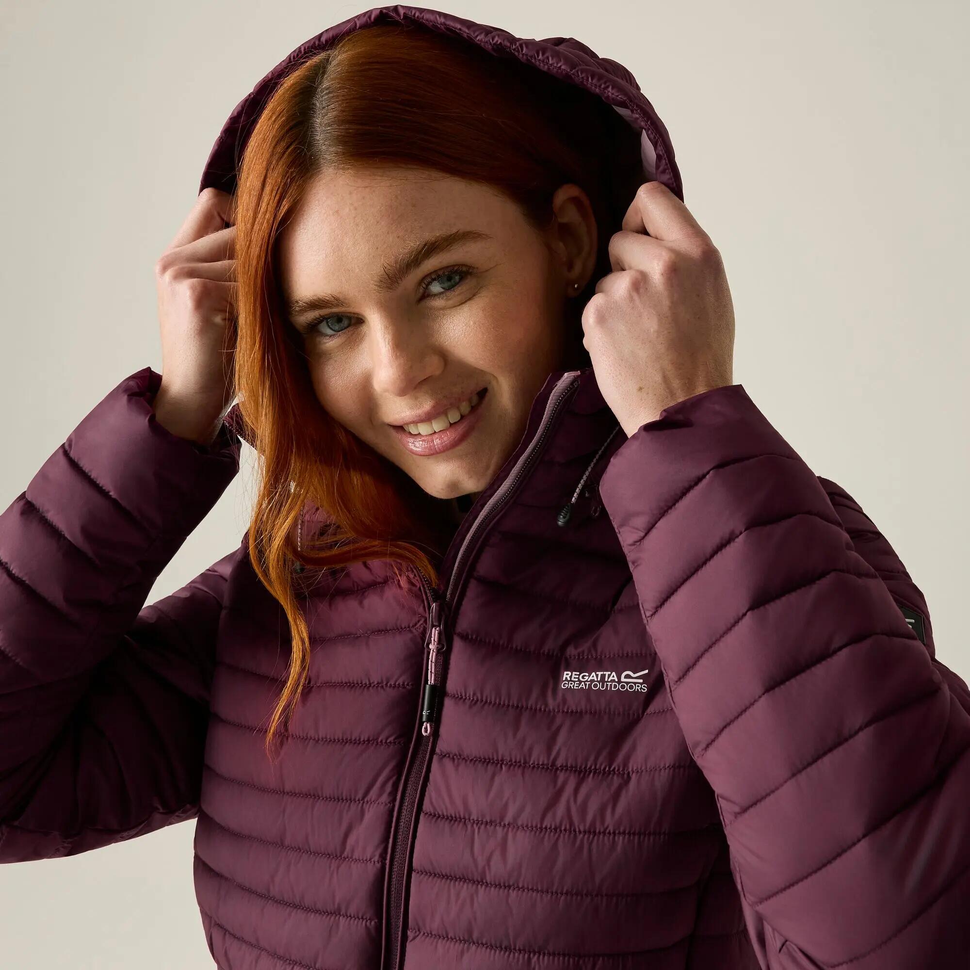 Chaqueta acolchada Selenar larga de mujer 8/14