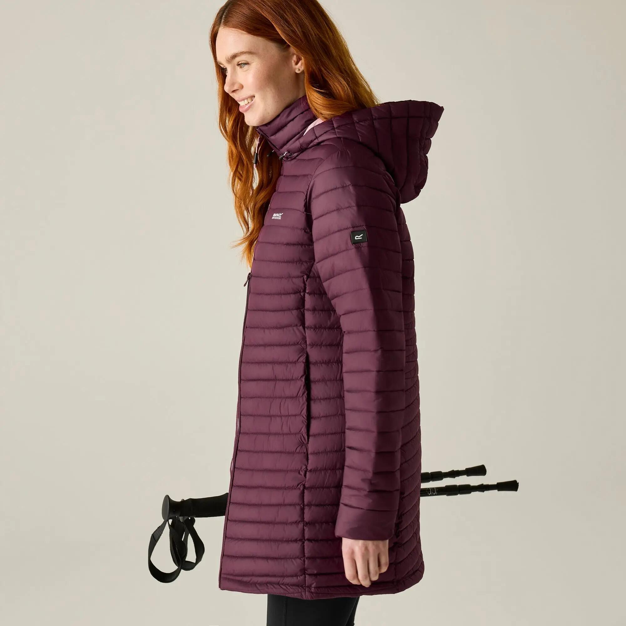 Chaqueta acolchada Selenar larga de mujer 7/14