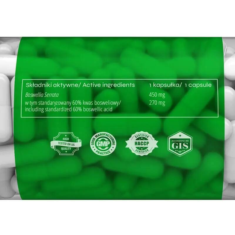 nowmax® Boswellia Serrata - Kadzidłowiec Indyjski 90 kaps 2/2