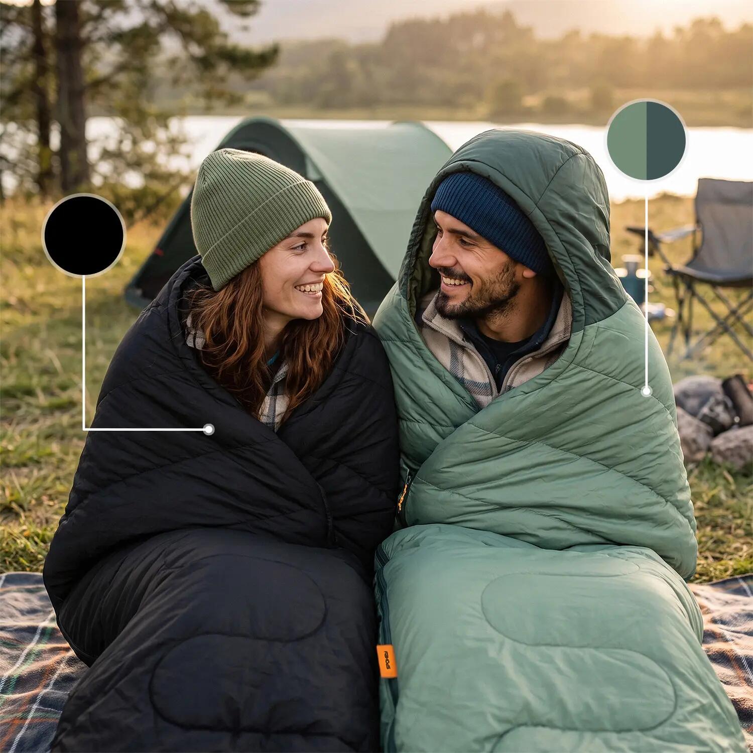 Śpiwór wiosenno-letni typu koperta Spokey Cozy Plus 7/15