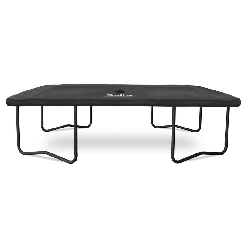 Trampoline beschermhoes - Afdekhoes - 214 x 366 cm - Zwart