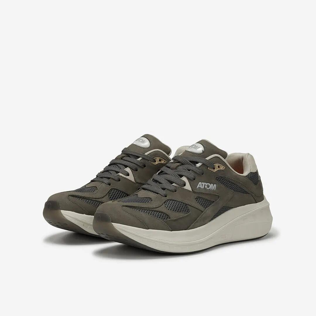 Scarpa Sportiva  Uomo  ATOM AT199 SPEED-GP NOBUCK RIVER FOREST 7/7