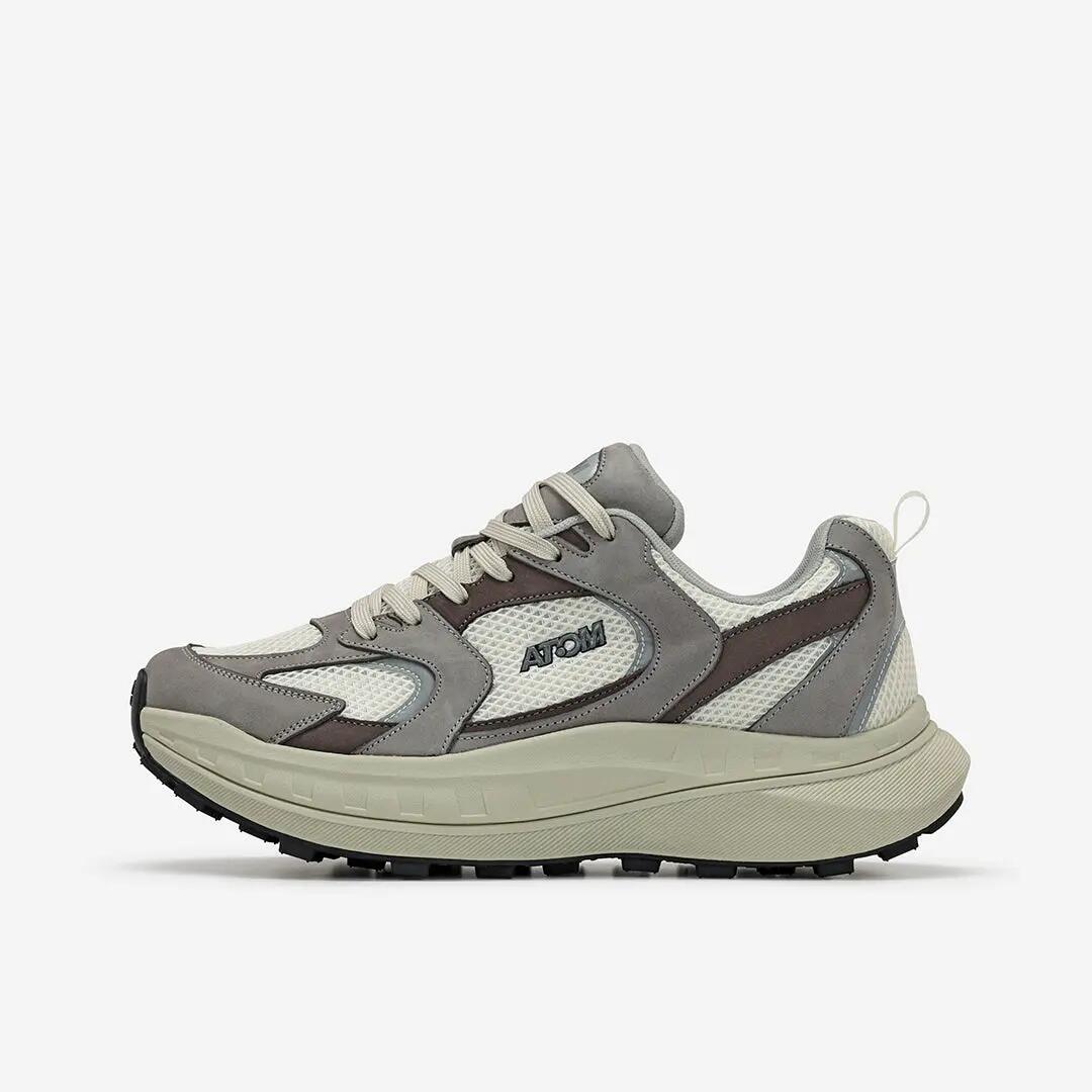 Scarpa Sportiva  Uomo Mesh ATOM AT197 VENTURE-MAX NOBUCK CRYSTAL SATIN 4/7