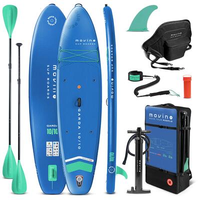 Tavola SUP gonfiabile saldata Garda BM (330 cm) con sedile kayak e pagaia 2 in 1