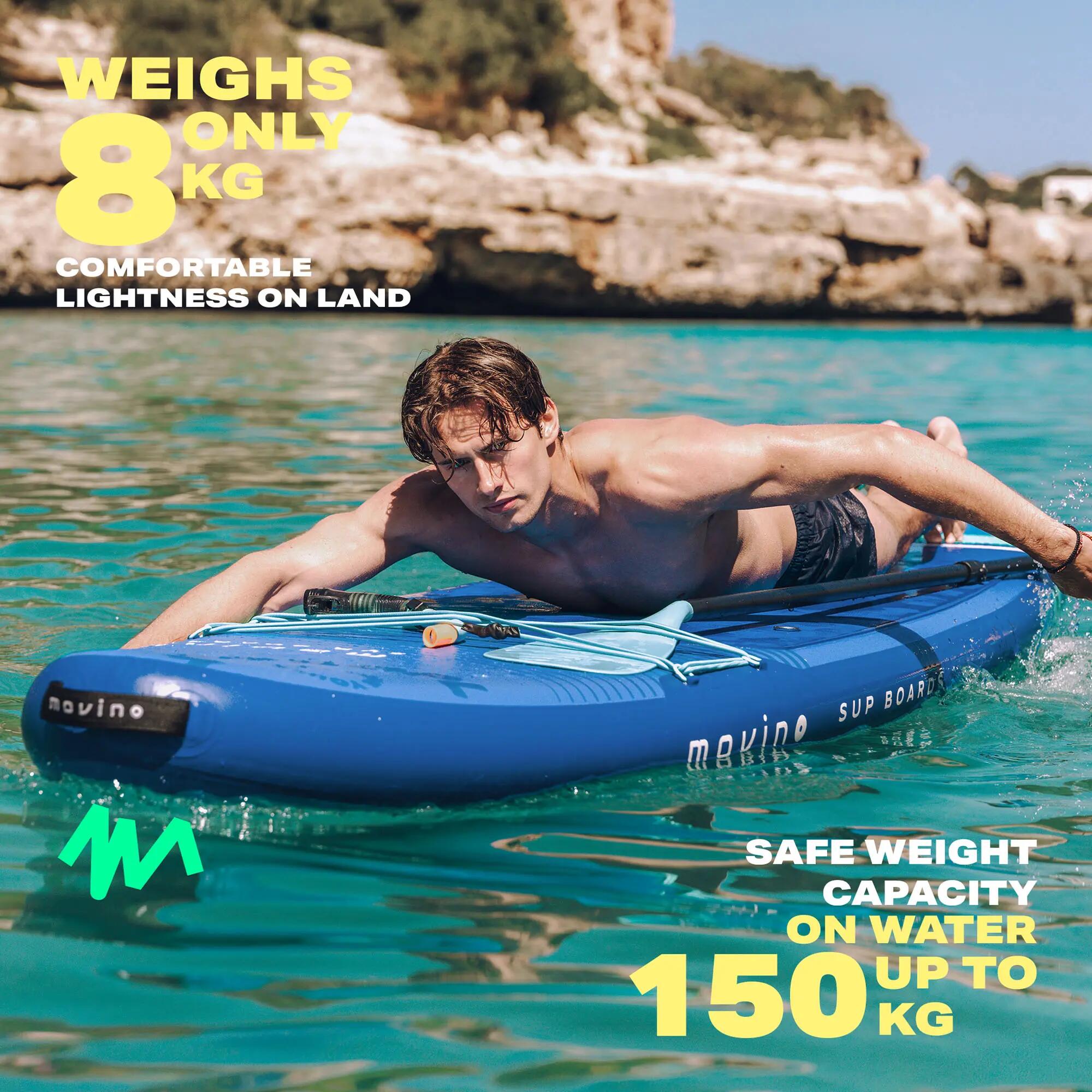 Gelast opblaasbaar SUP-board Garda BM (330 cm) met 2-in-1 kajakfunctie 4/8