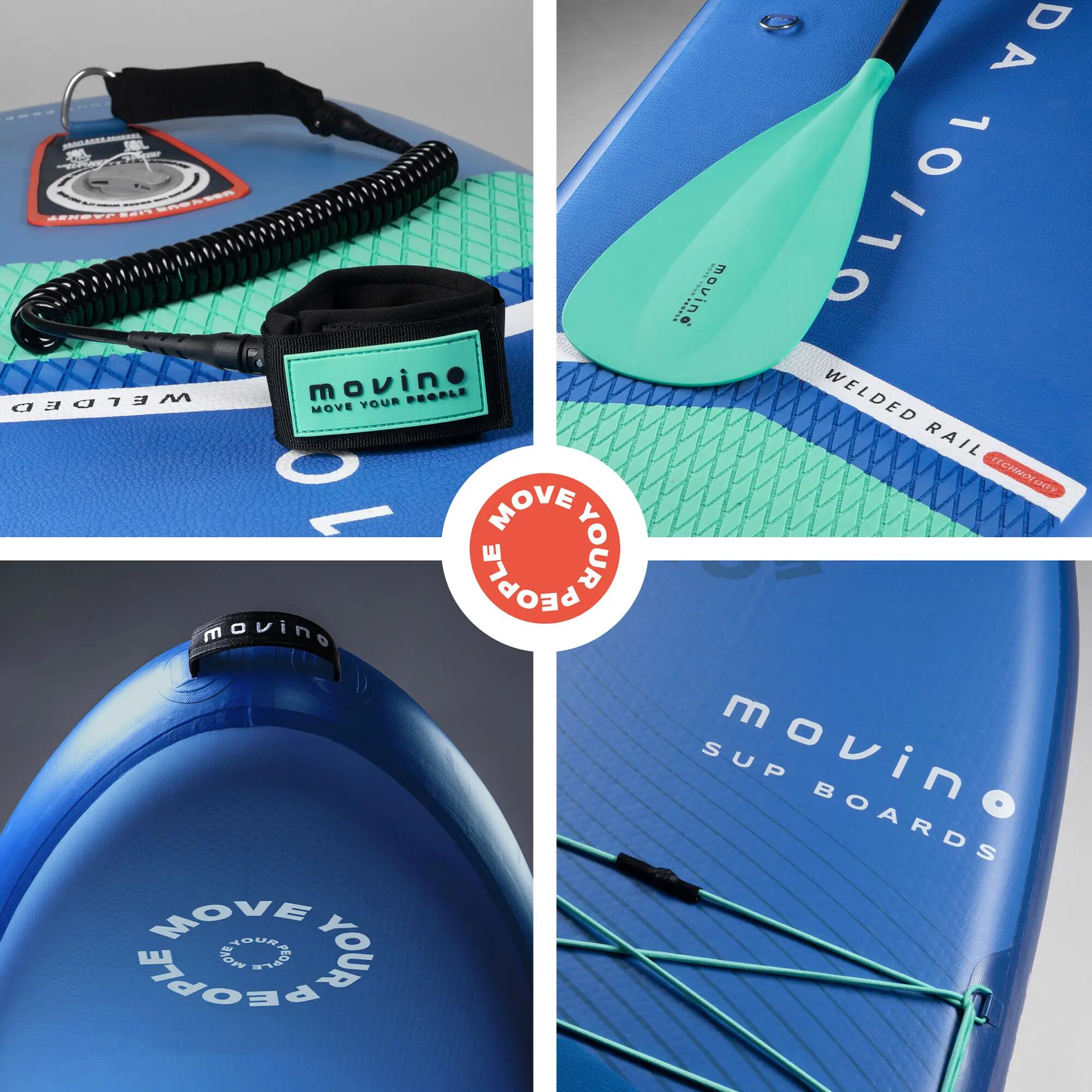 Gelast opblaasbaar SUP-board Garda BM (330 cm) met 2-in-1 kajakfunctie 3/8