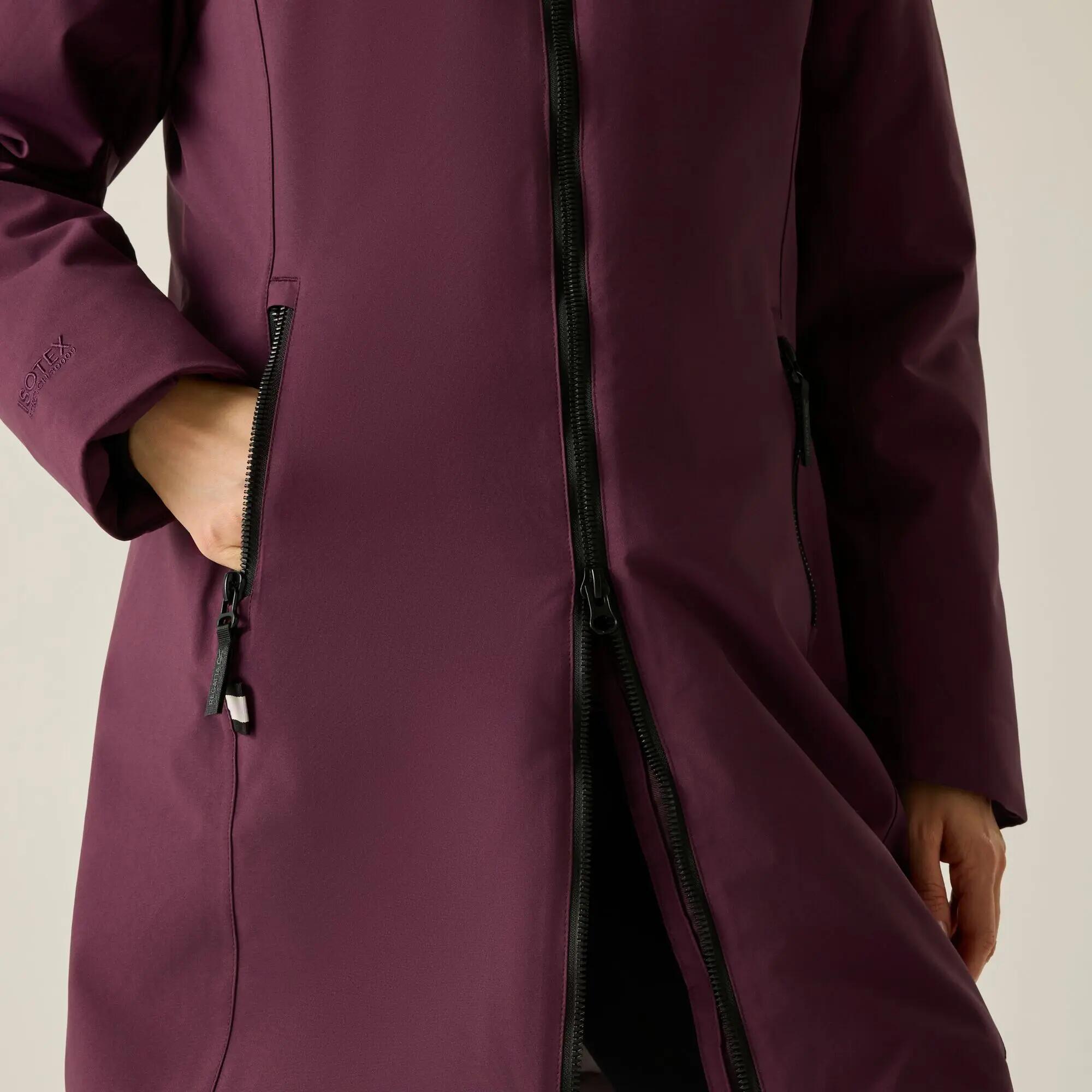 Dames Marron waterdicht geïsoleerd jasje 6/13