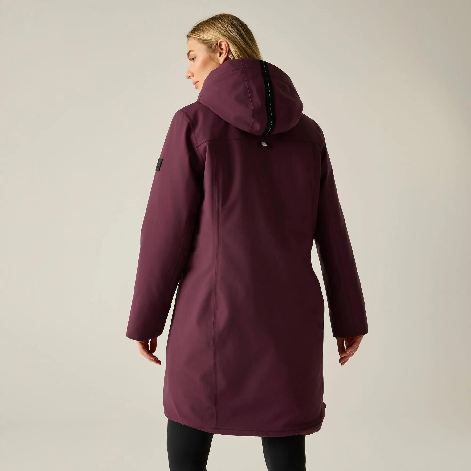 Dames Marron waterdicht geïsoleerd jasje 2/13