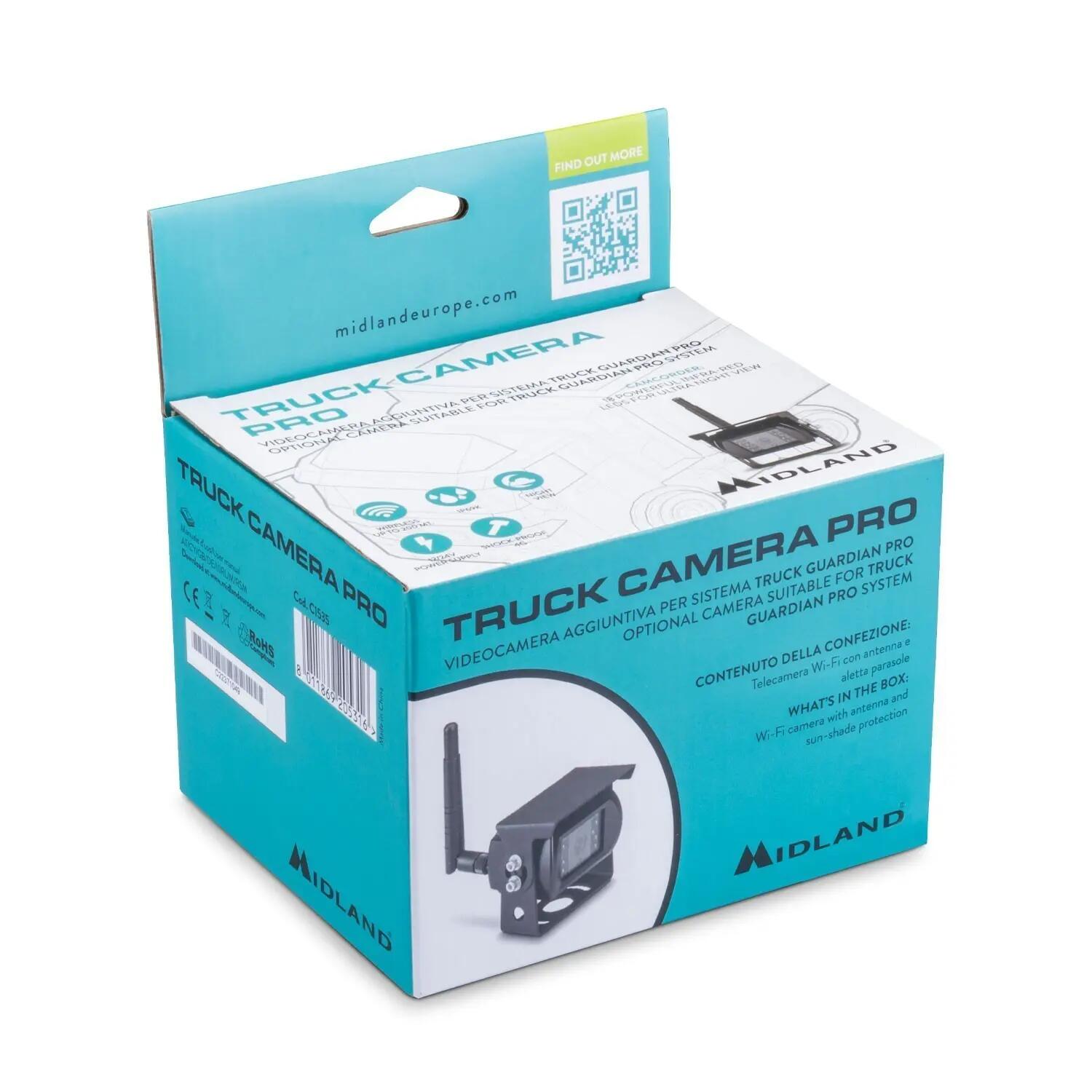 Midland Truck Camera Pro - Caméra sans fil IP69K 100° 3/5