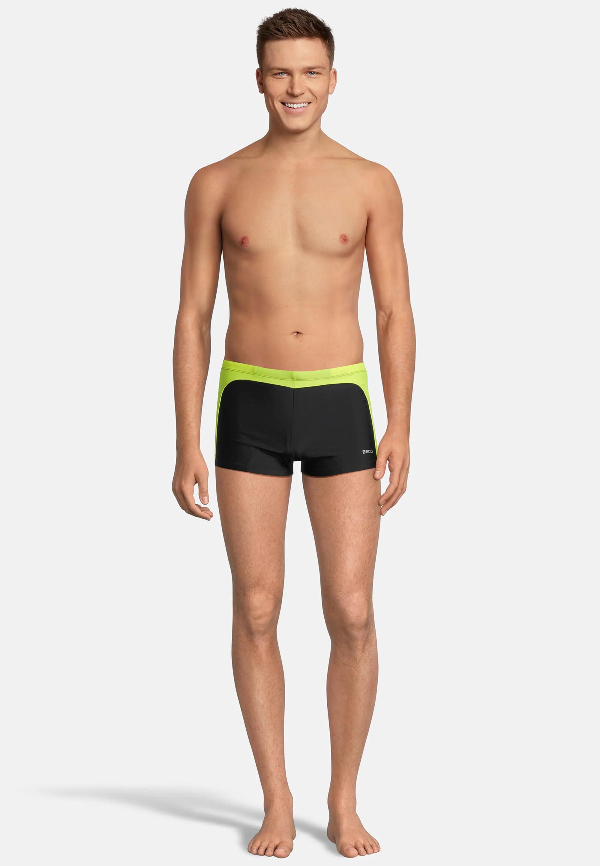 Kasten-Badehose Square Leg Badehose "Side Flash" 7/9