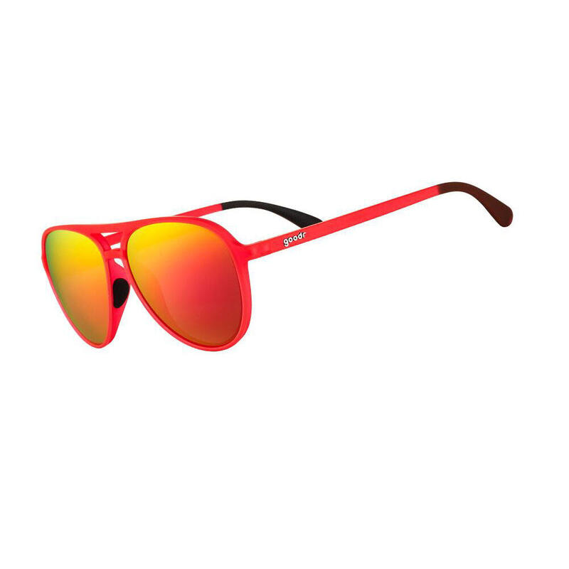 MG 運動跑步太陽眼鏡 – 橙色 (紅鏡)