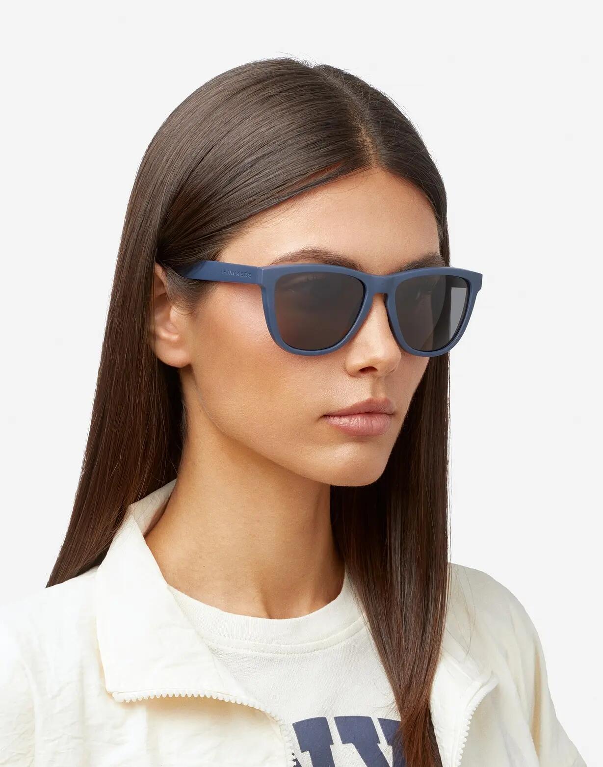 HAWKERS - Óculos de sol para Homen e Mulhere POLARIZED NAVY DARK - ONE Raw 7/8