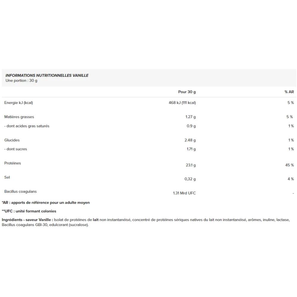 Whey Nativa - Whey Native Protimuscle® (1 Kg) - Vainilla 2/2