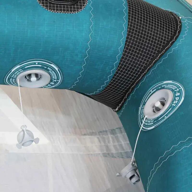 Pack Wingsup insuflável WOW Beacher 12.0 + Asa de wingfoil Talaia Blade 5 m² 9/12