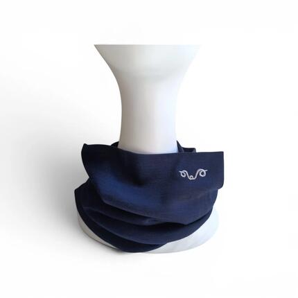 Komin trekkingowy 100% wełna merino (195 g/m²) Szary