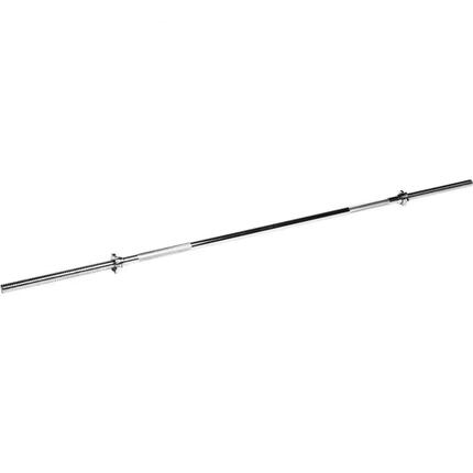 Langhantelstange Chrom 200 cm mit Sternverschluss