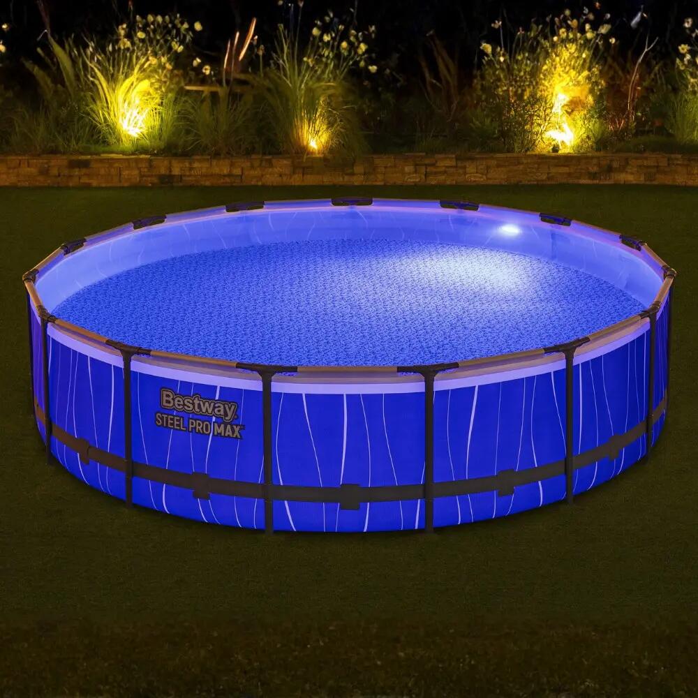 Piscina Desmontável Bestway Steel Pro MAX Ø457x107 cm 8/9