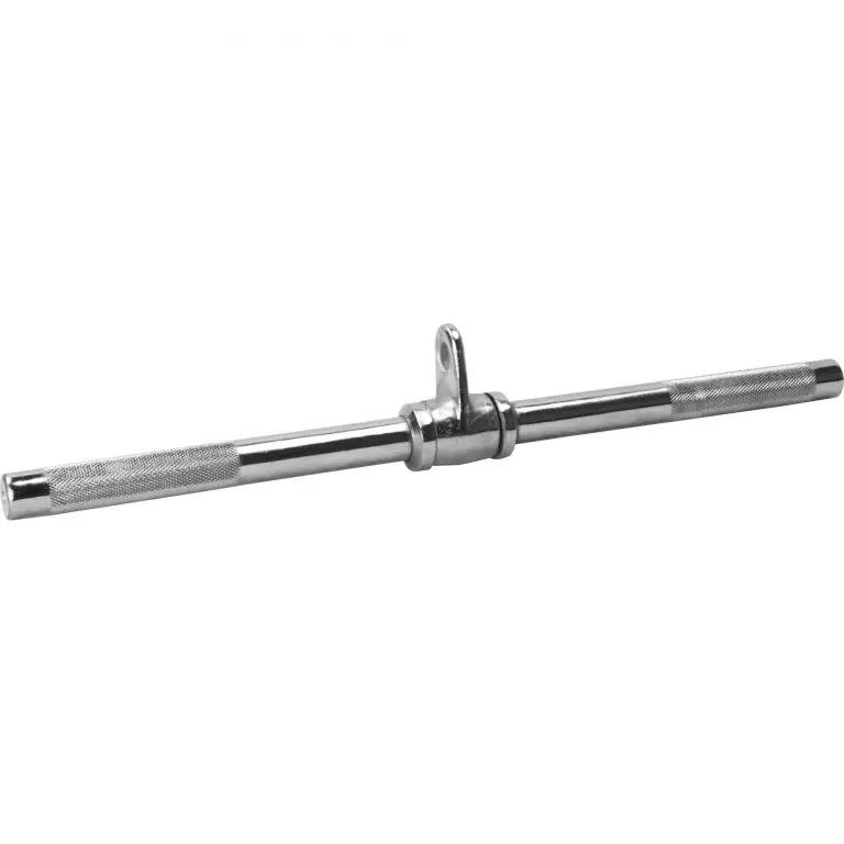 Bara triceps/biceps cu pivotant din crom