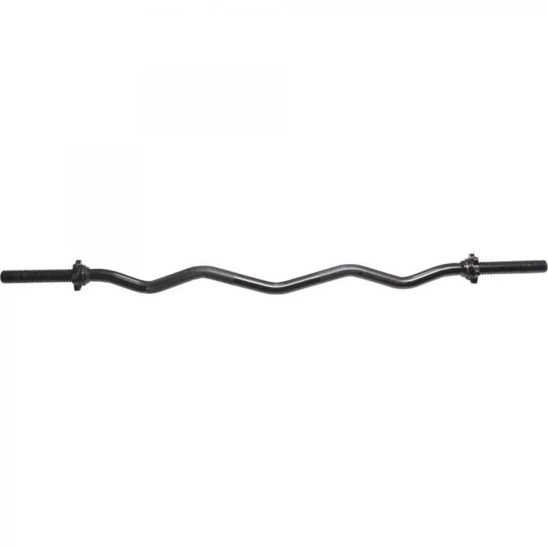 Barra curl GORILLA SPORTS 30 mm cromata 120 cm, impugnatura antiscivolo 4/7
