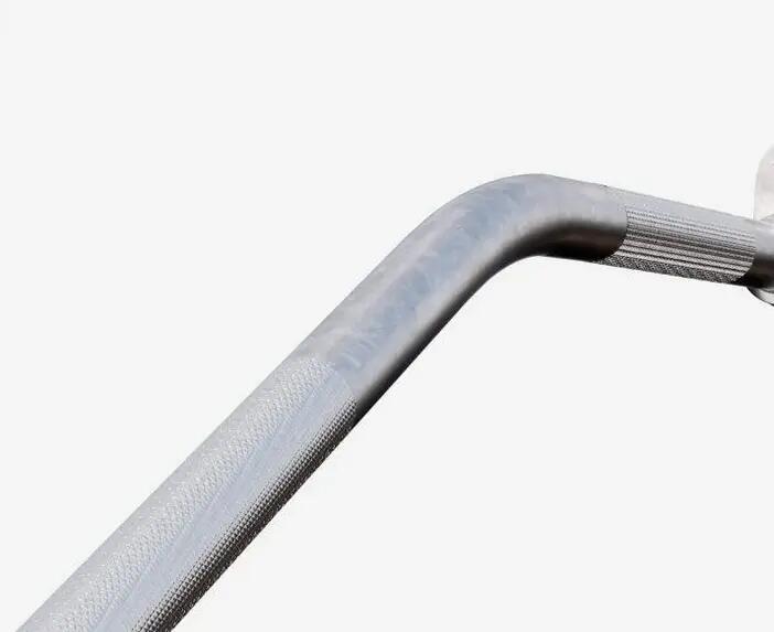 Barra di Trazione Gorilla Sports Y-39 Cromata 110 cm, Impugnature Antiscivolo 4/7