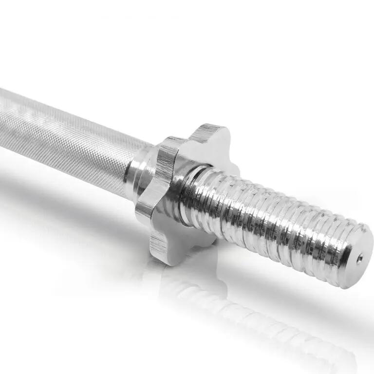 BARRA CURTA 42 CM | DIÂMETRO 30MM | MUSCULAÇÃO | 2 ESTRELAS DE APERTO 4/7