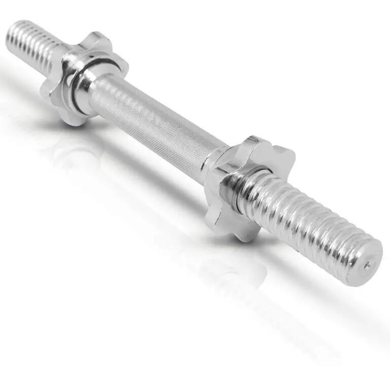 BARRA CURTA 42 CM | DIÂMETRO 30MM | MUSCULAÇÃO | 2 ESTRELAS DE APERTO 3/7