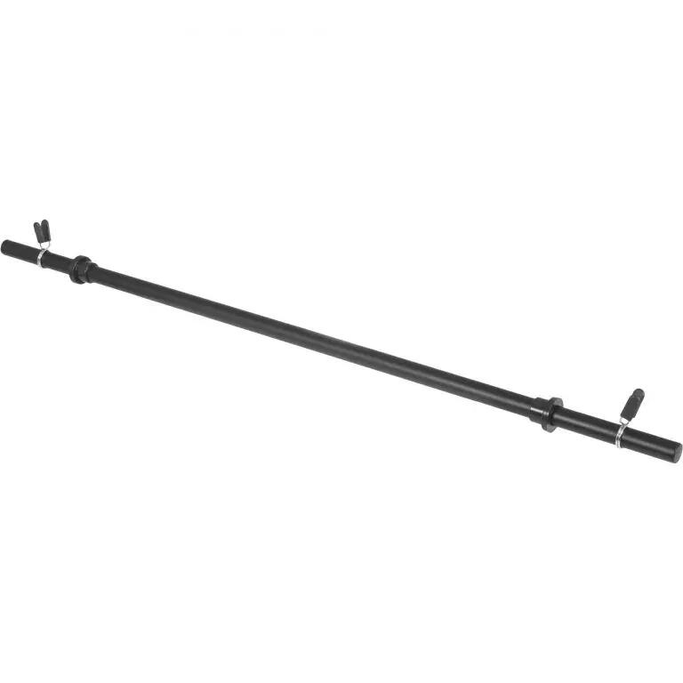 Bilanciere Aerobica Gorilla Sports 130 cm sintetico 2 kg nero 2/7