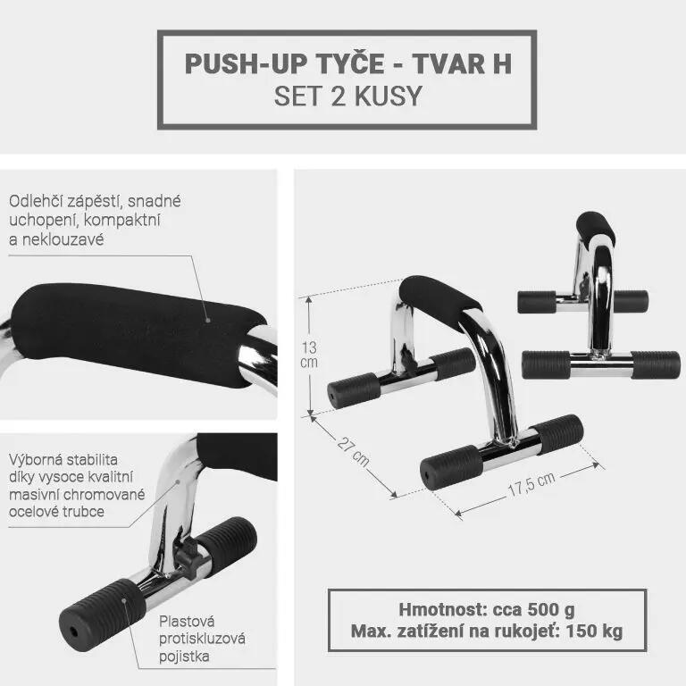 Uchwyty do pompek Push up poręcze paraletki 2/7