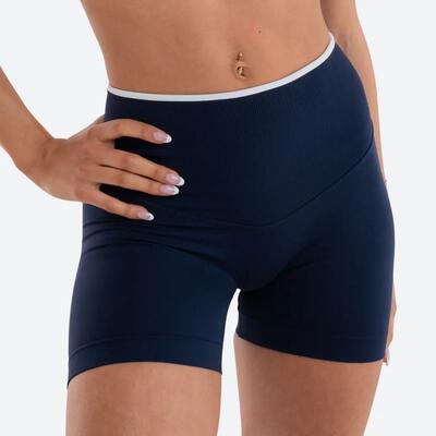 Shorts sportivi Donna fitness Eclettika seamless push-up Malva