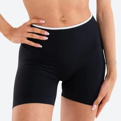 Shorts sportivi Donna fitness Eclettika seamless push-up Malva