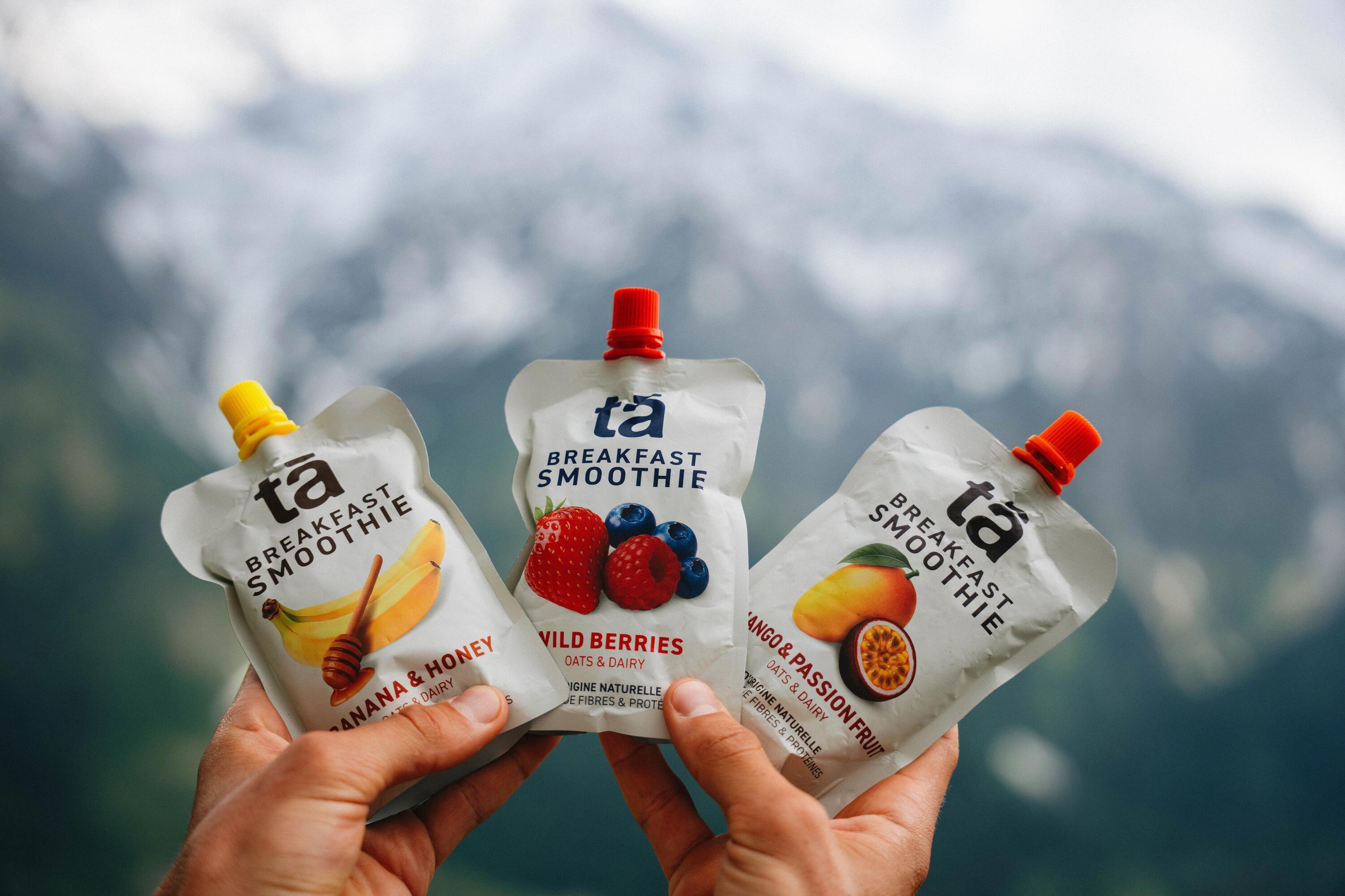TA Energy Smoothie Petit-Déjeuner 6x150g 100% Naturel Mangue Passion 4/5