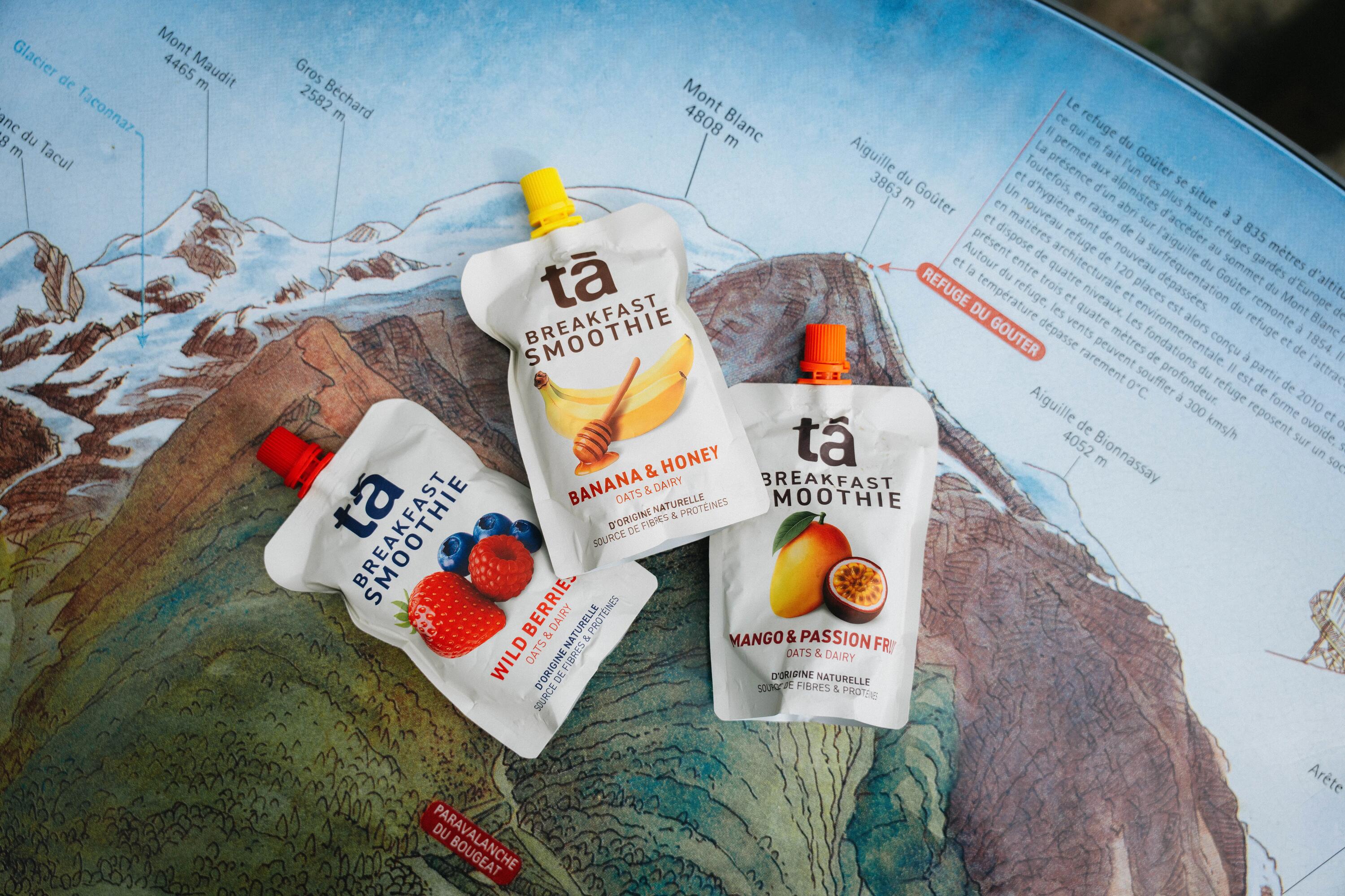 TA Energy Smoothie Petit-Déjeuner 6x150g 100% Naturel Mangue Passion 3/5