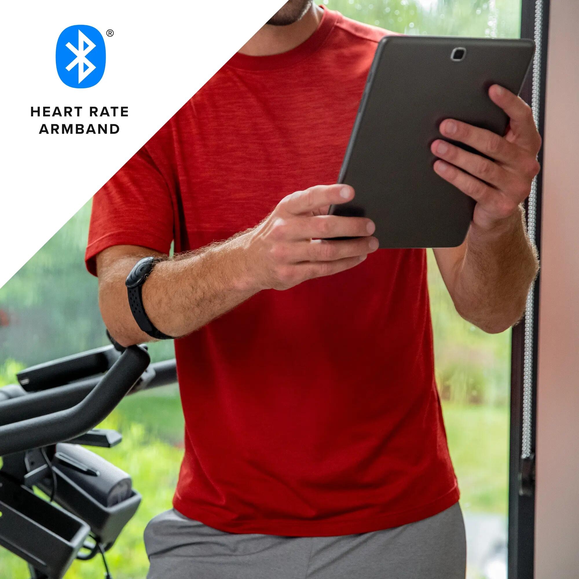 800IC Indoor Cycling Bike, compatibel met de JRNY-app 9/12