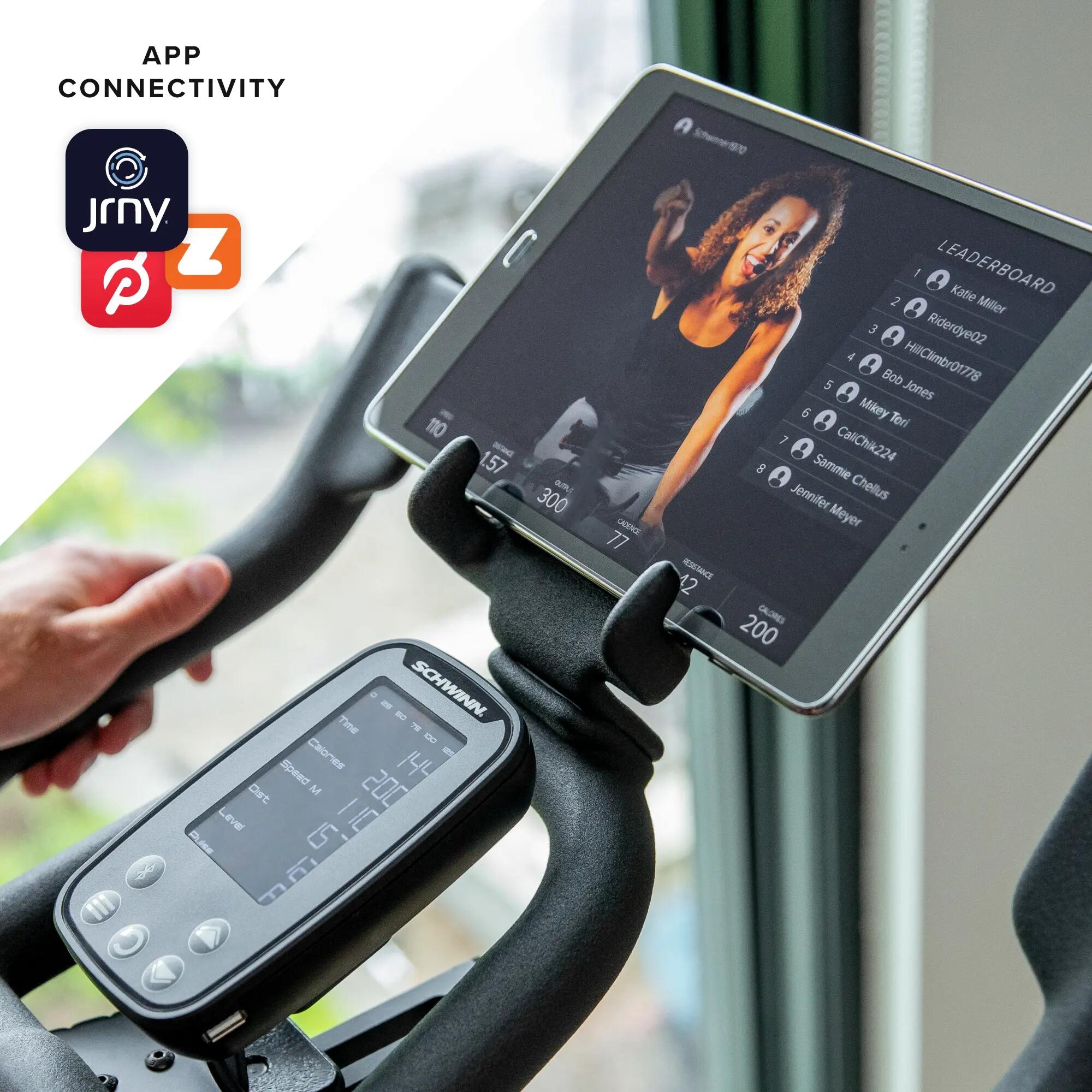 800IC Indoor Cycling Bike, compatibel met de JRNY-app 8/12