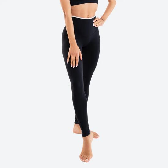 Leggings sportivi Donna fitness Eclettika seamless push-up Malva