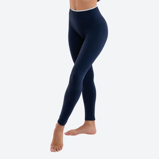Leggings sportivi Donna fitness Eclettika seamless push-up Malva