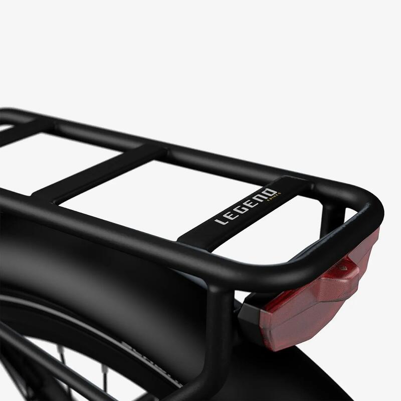 26" Bicicletă electrică urbană Smartbike - Legend Milano 14Ah Negru