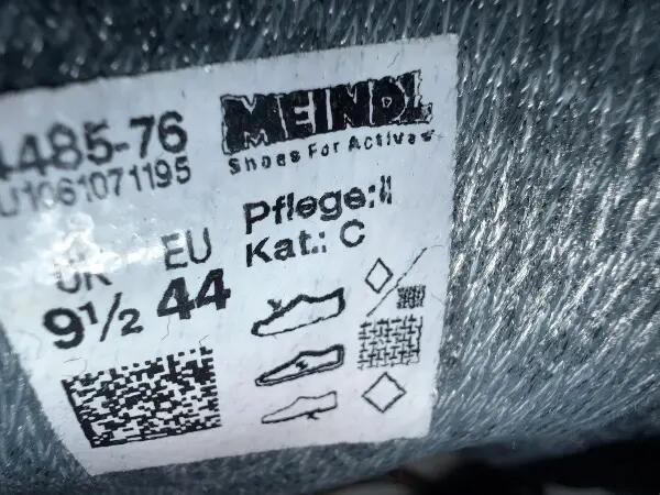 Tussen Particulieren - MEINDL BERGSCHOEN -C 6/7