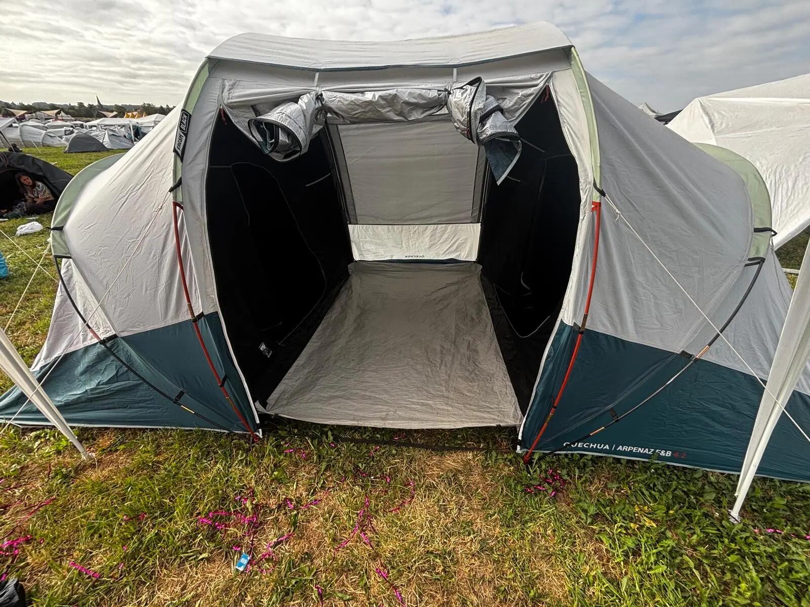 Tussen Particulieren - Arpenaz 4.2-tent voor 4 personen 3/6