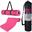 Yogamatte Komfort für sanftes Yoga 183 CM hell Rosa