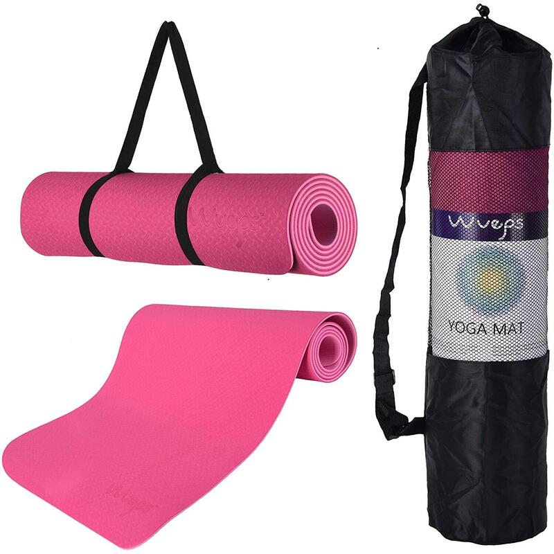 Yoga Mat / Esterilla de yoga Suave Confort Light Pink 183 CM