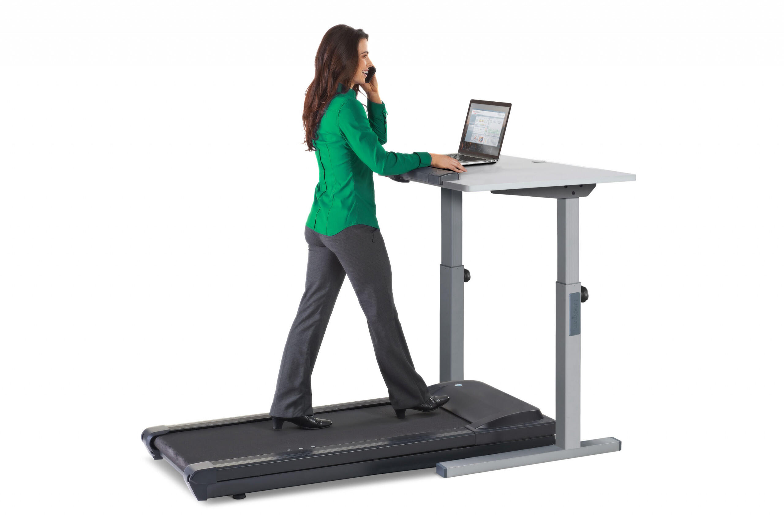LifeSpan Treadmill Desk TR1200-DT5 Classic 38" (96.5cm) Anthracite 1/7