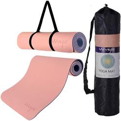 Yoga mat Soft Comfort, Donkerblauw 183 CM