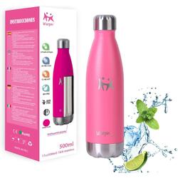 drinkfles waterfles roestvrij staal voor sport gym wandelen 500ml