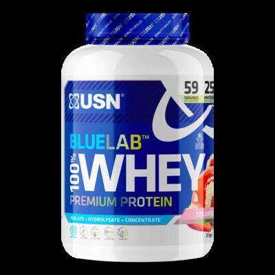 Usn blue lab whey (908g) chocolate - eiwitten - wei-eiwit mix