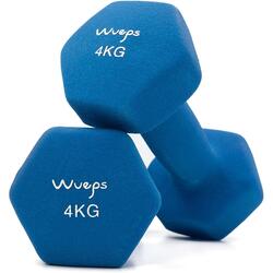 Mancuernas Recubiertas De Neopreno (juego De 2) 7 Kg Gladiatorfit