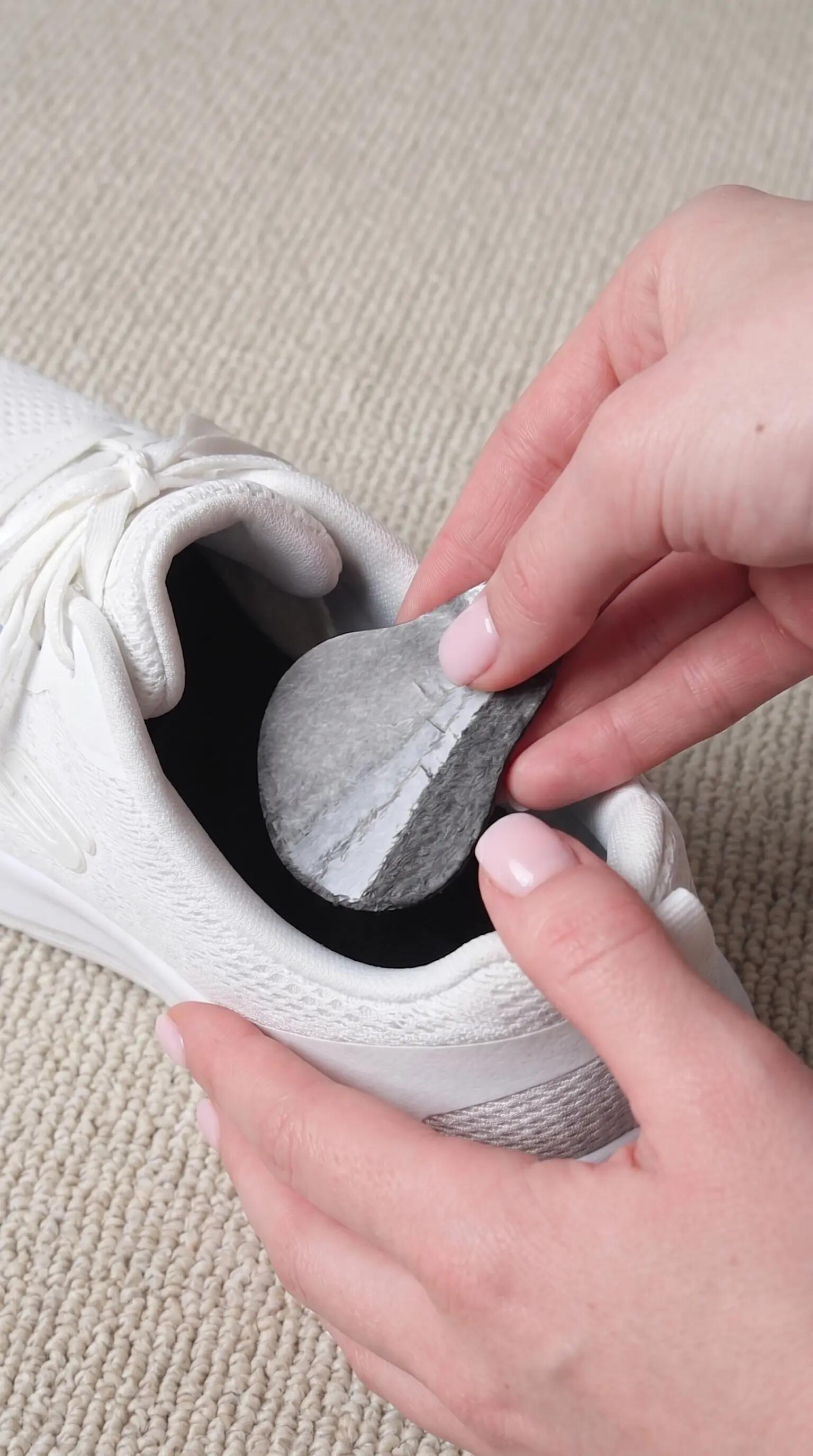 Self-Adhesive Shoe Heel Repair and Big Toe Hole Burst Preventer Patch Kit (8pcs) 8/13