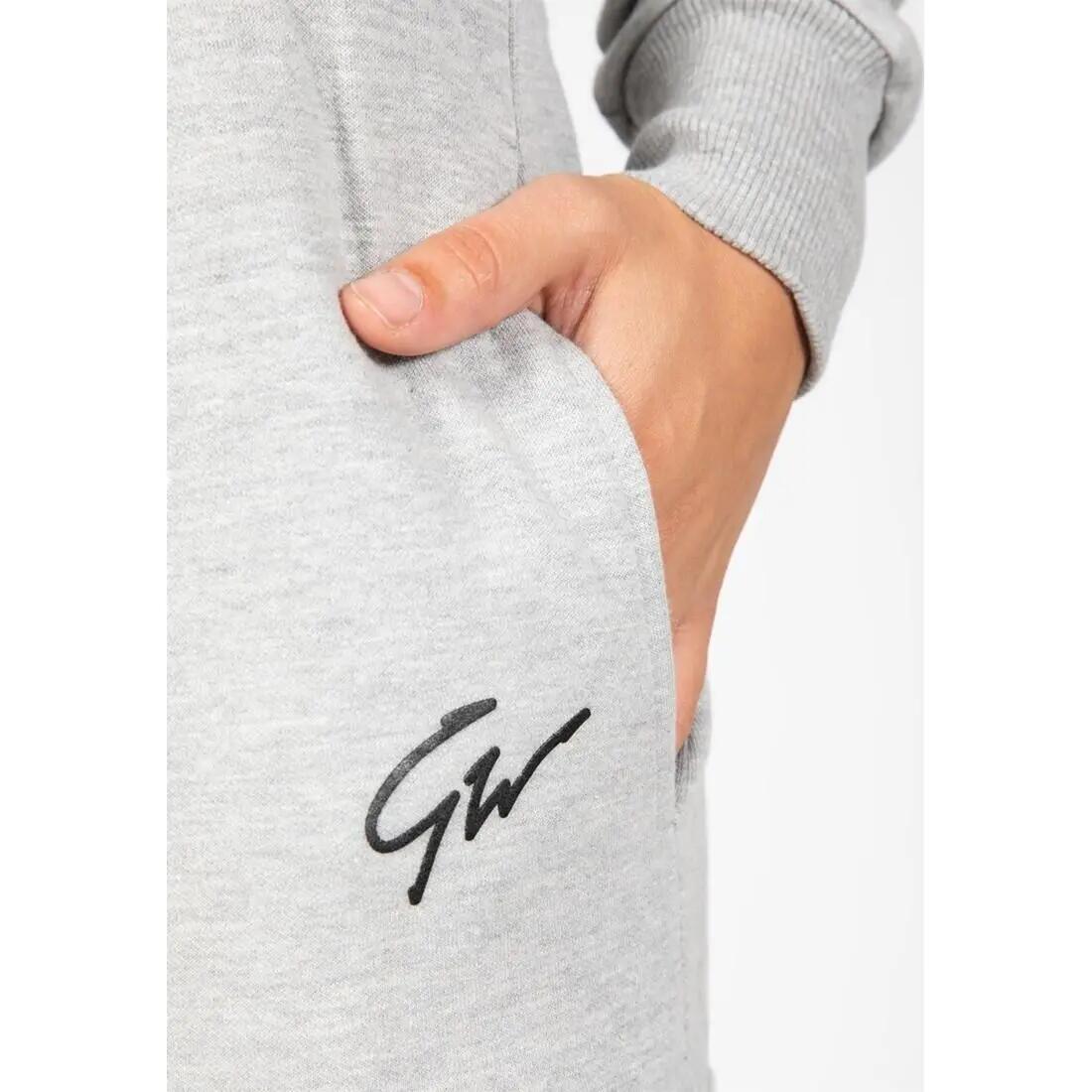 Pantalón Jogger Fitness Largo Mujer GORILLA WEAR Pixley Gris 4/6