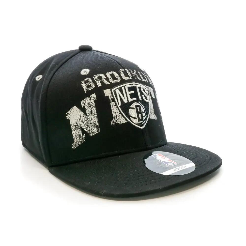 Cappellino Uomo Nero BROOKLYN NETS NBA Collegiate 3/4