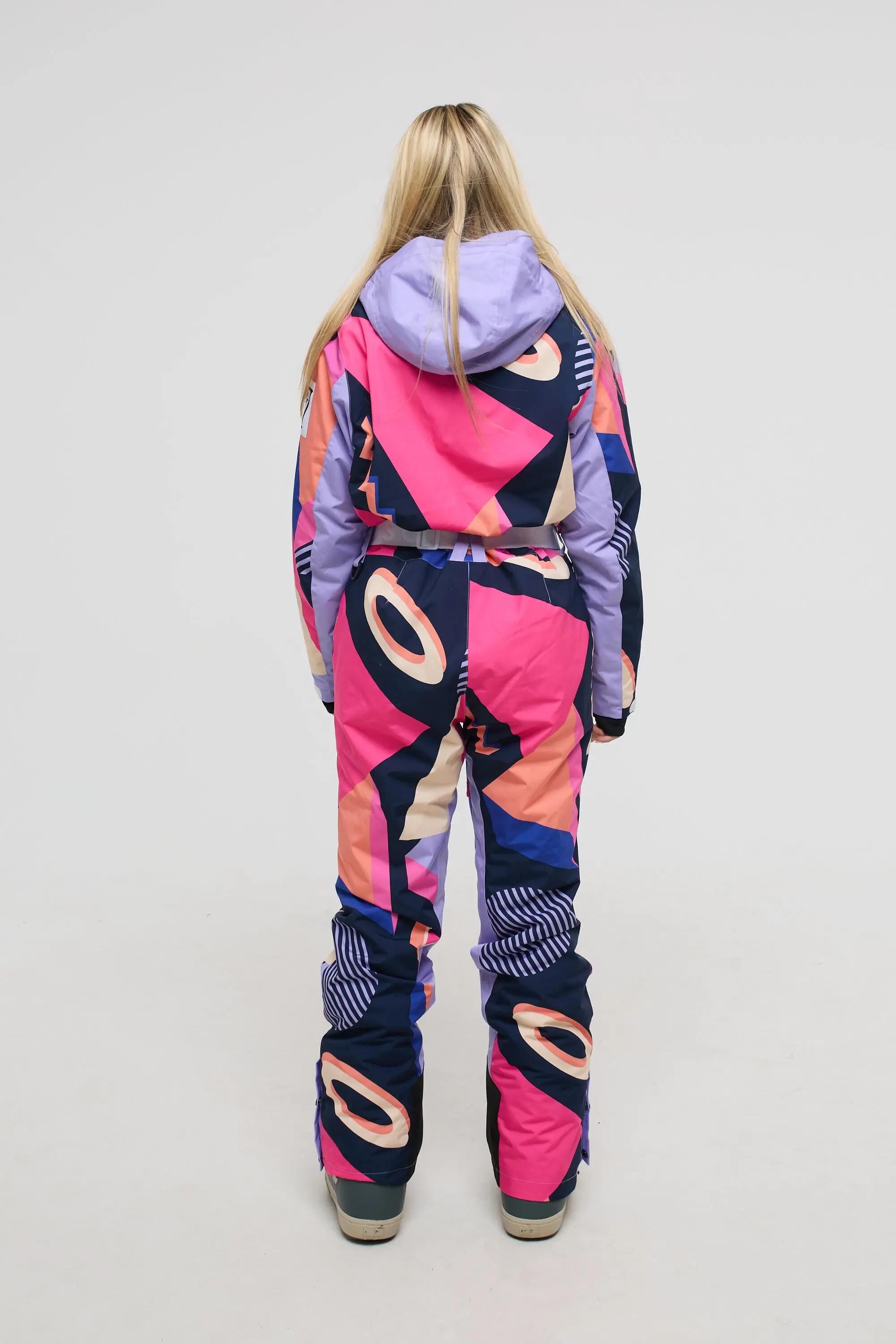 Combinaison de ski Hotstepper femme polyester recyclé multicolore 3/13